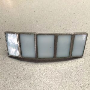 HANDMADE GLASS BARRETTE